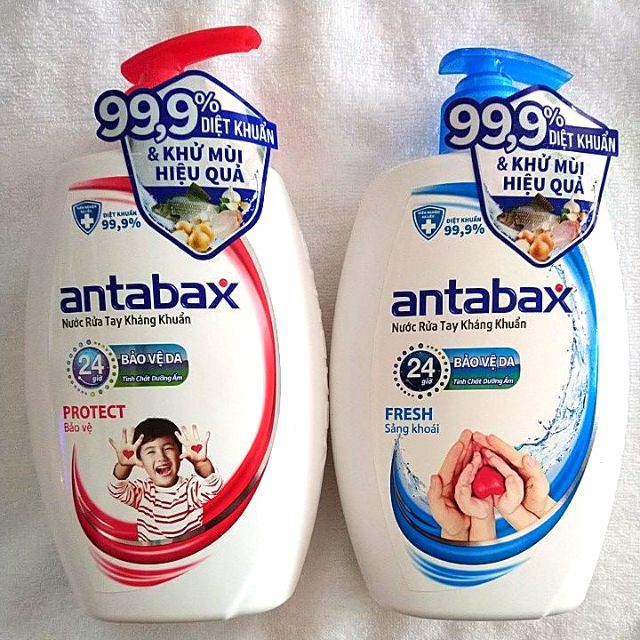 Nước Rửa Tay Kháng Khuẩn Antabax 250ml & 500ml