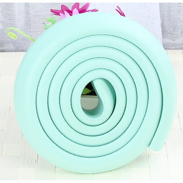 Cuộn Xốp Bọc Cạnh Bàn Chữ L dài 2m loại dày kèm keo - Bọc Cạnh Bàn - Bọc Góc Bàn Giữ An Toàn Cho Bé
