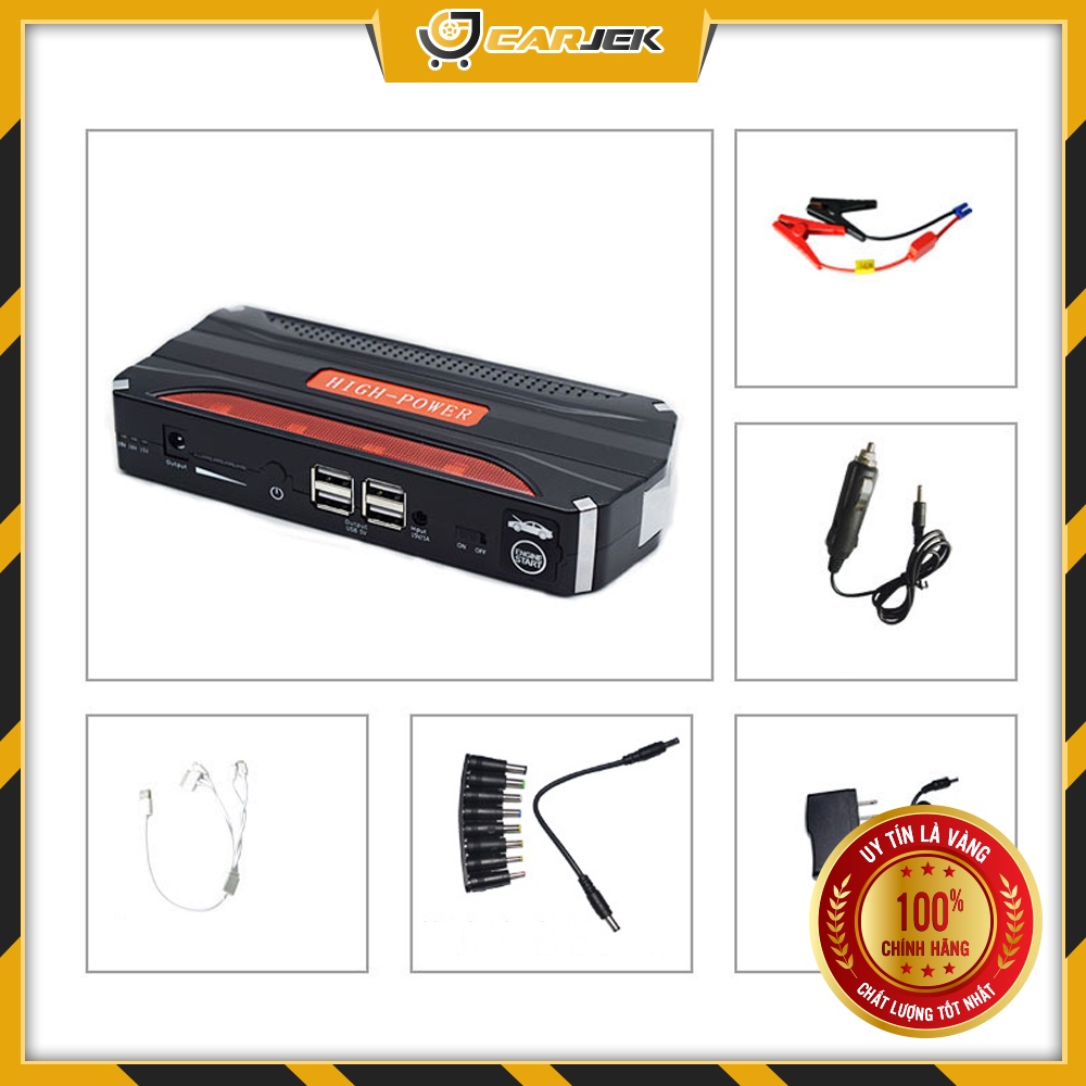 Bộ Kích Bình Chuyên Dụng Cho Xe Máy Ô Tô 12V - Q11 dung lượng 68.800 mAh