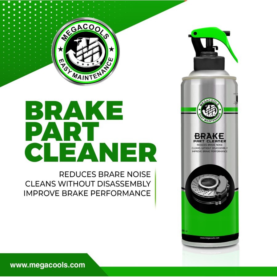 [Chính Hãng] MEGACOOLS BRAKE PART CLEANER 500ML - làm sạch bụi bẩn, chống kêu rít, vệ sinh phanh thắng đĩa NKLUBE