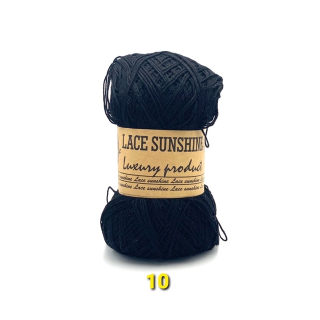 Sợi lace sunshine trơn 1mm