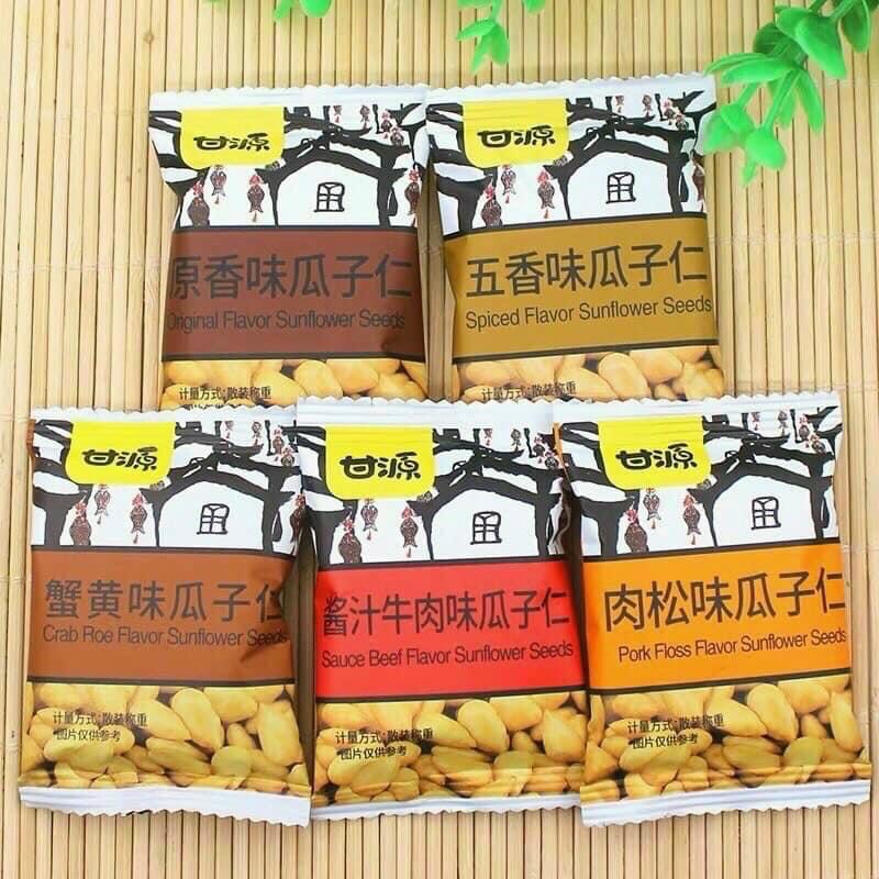 Hướng dương tẩm vị bóc sẵn, đậu hà lan tẩm vị huỳnh hiểu minh✔️500G Hạt mix vị siêu ngon