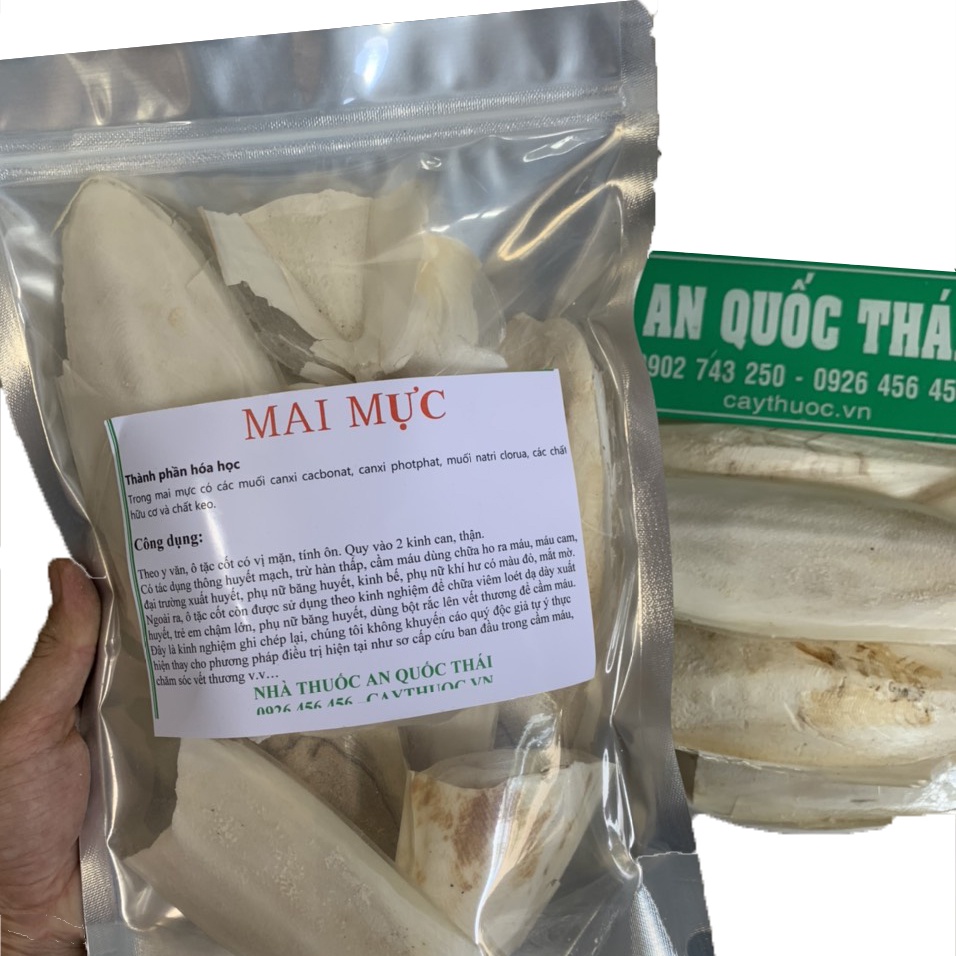 Mai Mực Khô (Nan Mực, Ô Tặc Cốt) Nguyên Miếng, Trừ Viêm Loét Dạ Dày, Tá Tràng, Làm Thức Ăn Cho Chim, Vẹt, Két