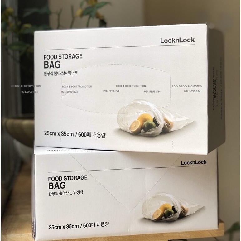 Túi đựng thực phẩm, Màng bọc thực phẩm, Giấy Thấm Dầu Lock&Lock LWP801 - Made in Korea
