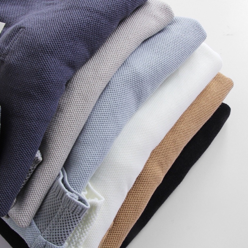 Áo polo nam dài tay nỉ dệt gai vải co giãn  cao cấp ZA03- Đẳng cấp doanh nhân, phong cách lịch lãm. | BigBuy360 - bigbuy360.vn