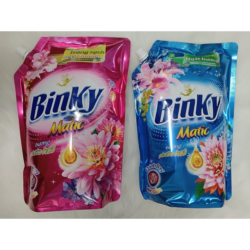 Nước giặt Binky Matic hương nước hoa 3.3kg (3 Lít)