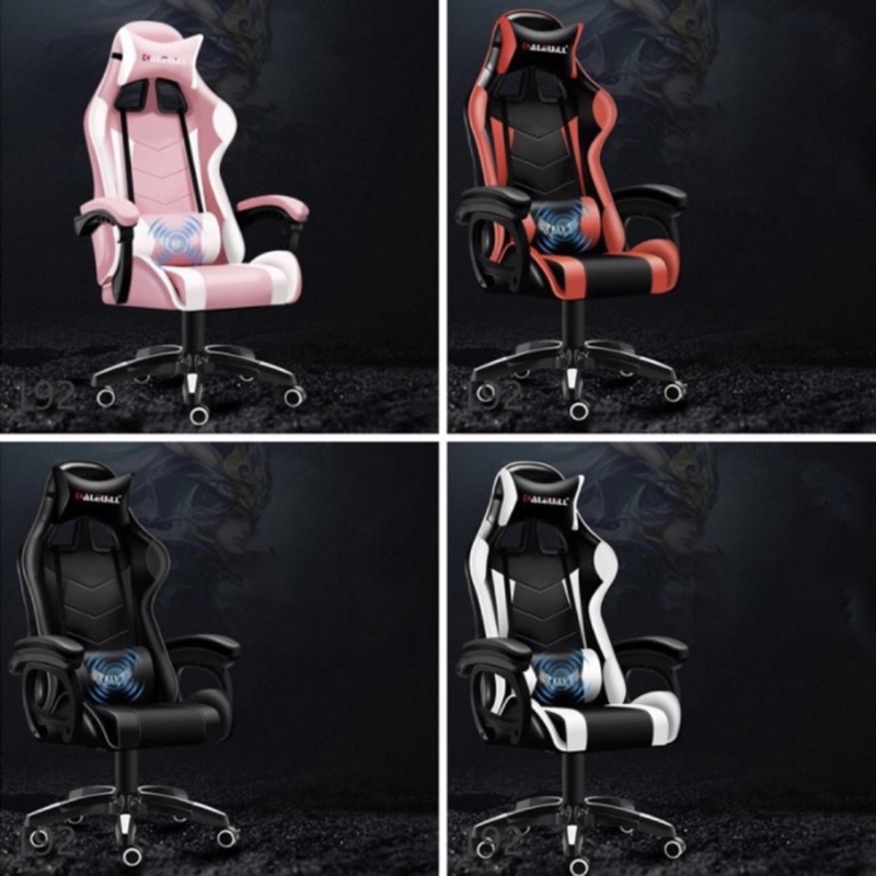 Ghế gaming chân xoay Players nhập khẩu cao cấp kết hợp ngả 135 độ nâng hạ ngả mình xoay tròn 360 độ Trường Mai Sài Gòn