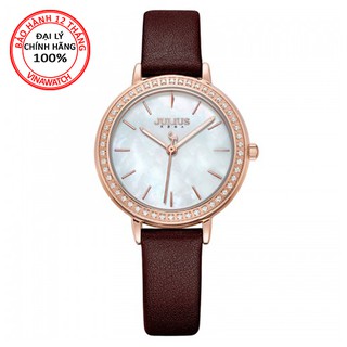 Đồng hồ nữ dây da julius ja-1036d