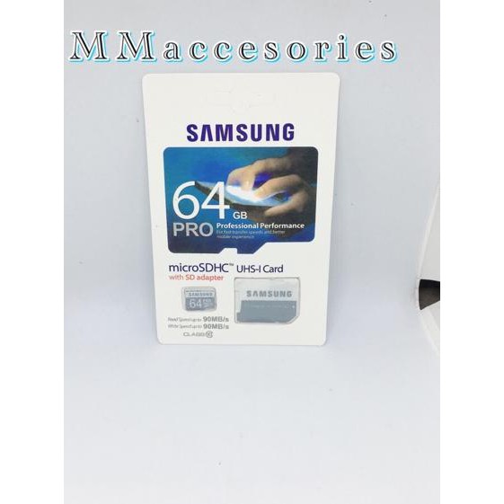 Thẻ Nhớ Microsdhc Uhs-I Crad Samsung Pro 10 / 32gb / 32gb 10 / 16gb / 16gb / 64gb