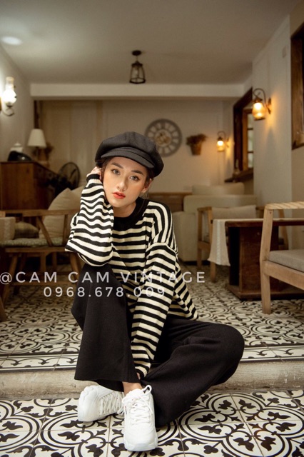 Mũ lưỡi trai dạ Newsboy nón cap hat dạ mũ phớt thuỷ thủ nam nữ
