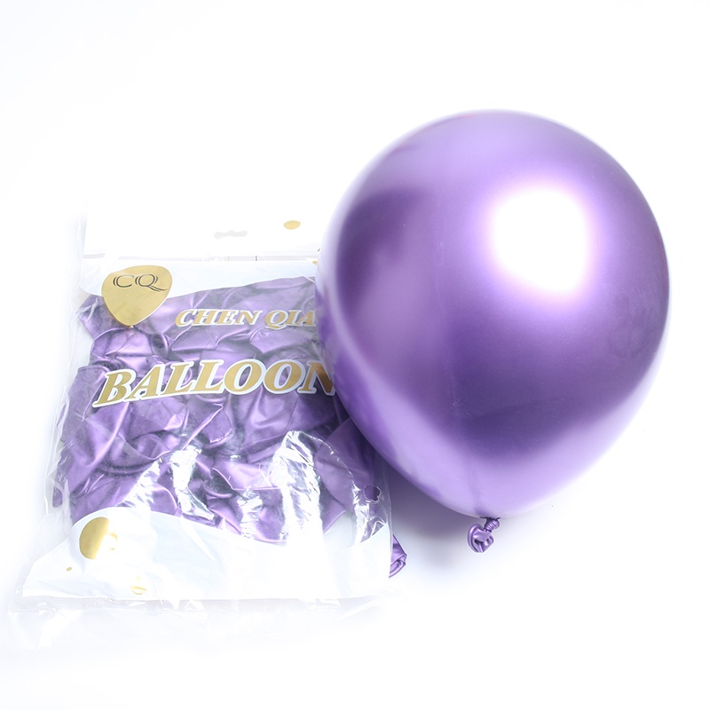 Set 10 Bong Bóng Cao Su 5 Inch Màu Vàng Hồng Dùng Trang Trí Tiệc Sinh Nhật Trẻ Em