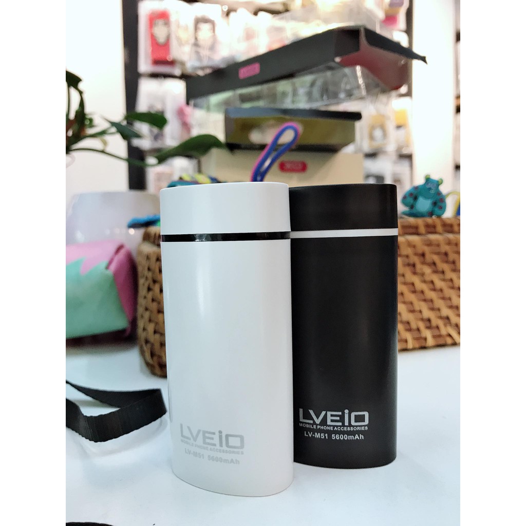 Pin dự phòng LVEIO M51 5.600mah