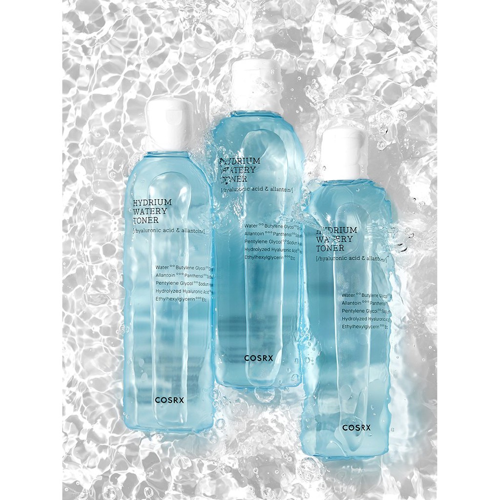 Nước cân bằng da dưỡng ẩm mát lành Cosrx Hydrium Watery Toner 30ml/50ml/150ml