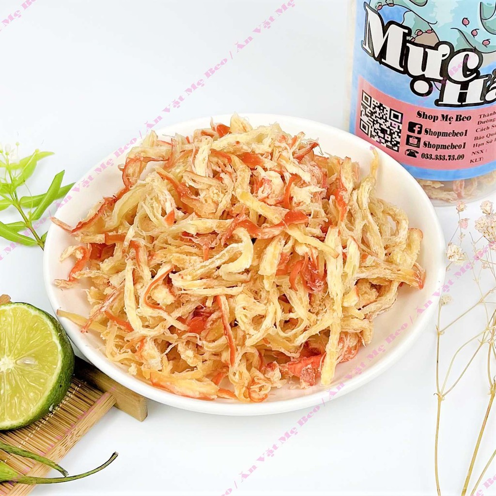 Mực Hấp Nước Dừa Xé Sợi Hộp 300Gr Ăn Vặt Ngon | BigBuy360 - bigbuy360.vn