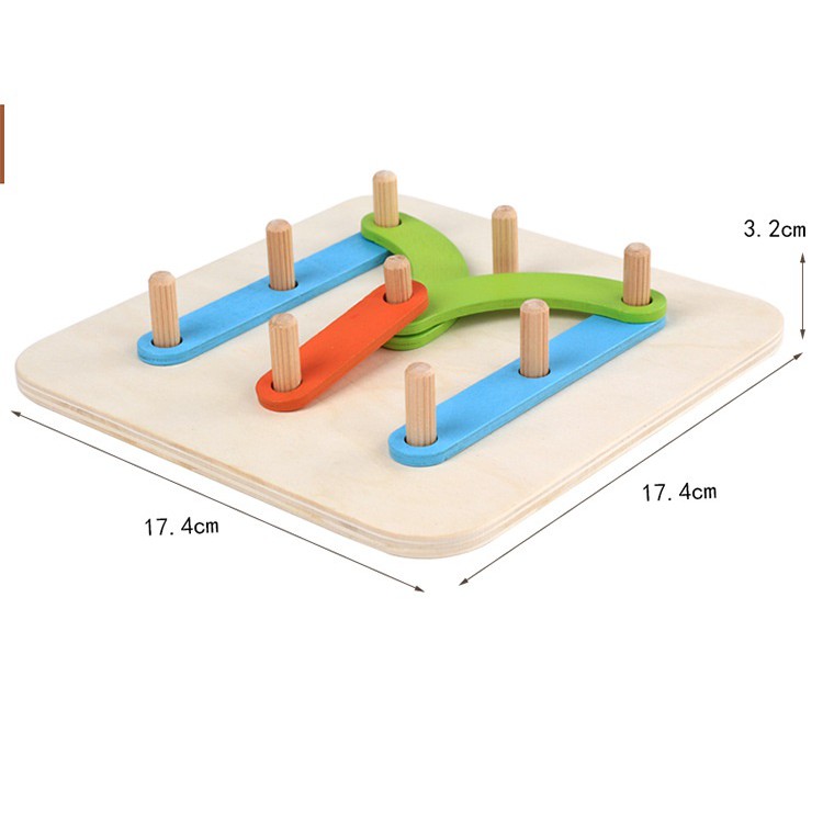 Ghép Que Tạo Hình Phát Triển Tư Duy Sáng Tạo Cho Trẻ - Đồ Chơi Montessori Rèn Luyện Tư Duy Logic