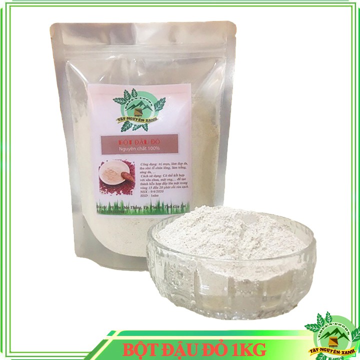 1KG BỘT ĐẬU ĐỎ NGUYÊN CHẤT NHÀ LÀM