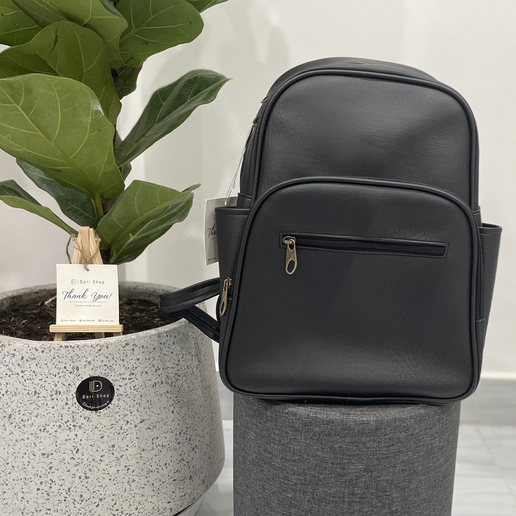 Balo Da Cao Cấp - Ba lô Nữ thời trang  - Ba lô vừa A4 laptop12in  | BL15