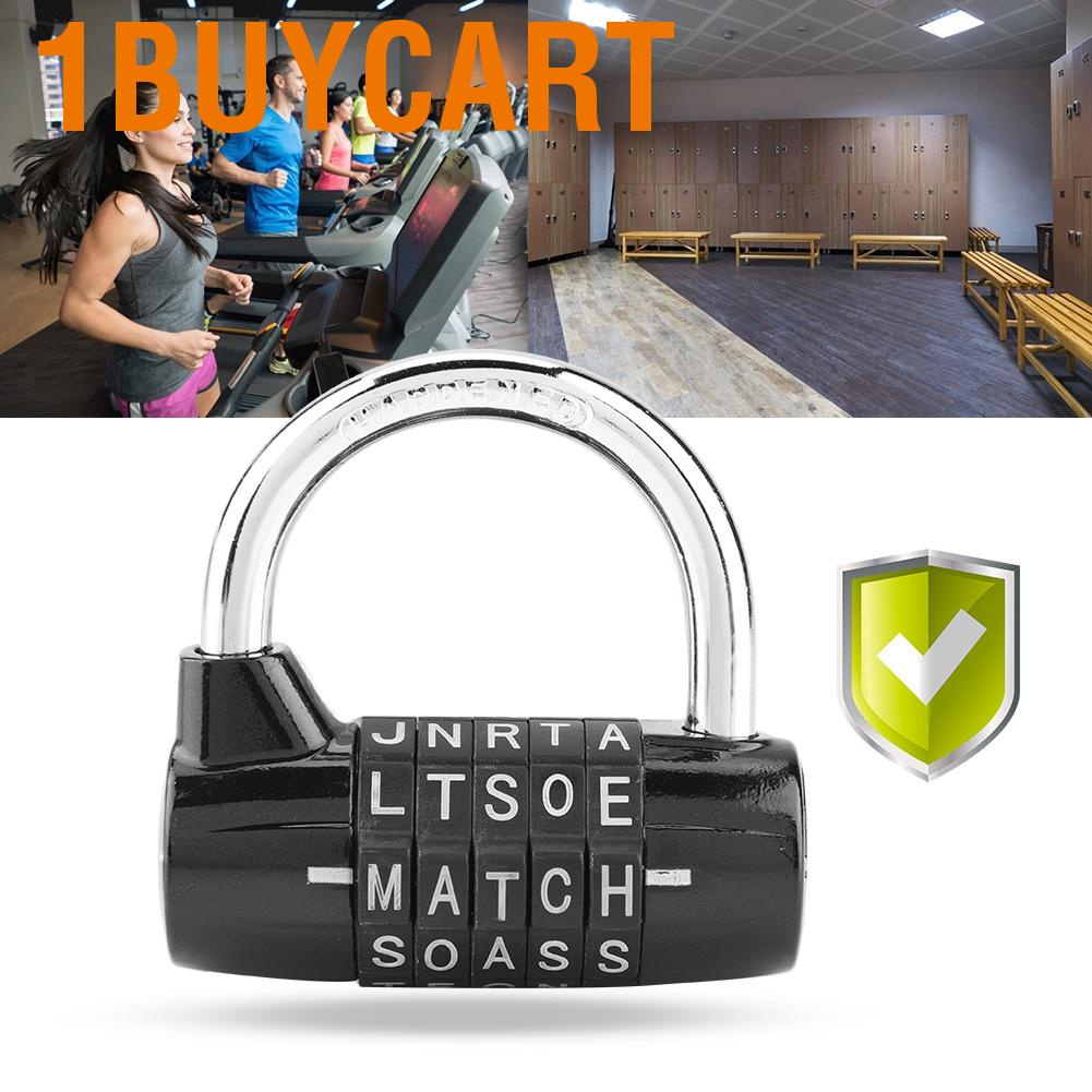 Ổ Khóa Mật Mã 1 Số 5 Chữ Cho Vali Du Lịch