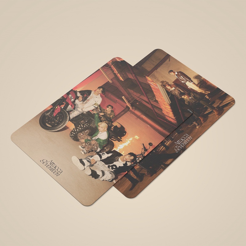 Thẻ ảnh sưu tầm hình nhóm nhạc SEVENTEEN