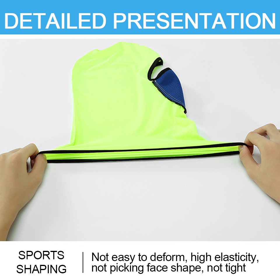 Vỏ Trùm Mặt Bằng Lụa Lạnh Chống Nắng Cho Hoạt Động Ngoài Trời