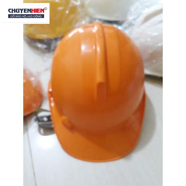 Mũ bảo hộ màu trắng,xanh lam,vàng cam loại rẻ