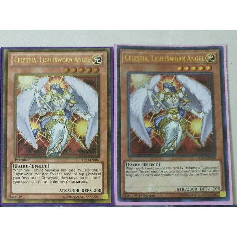 Celestia, Lightsworn Angel Ultra/ Gold rare