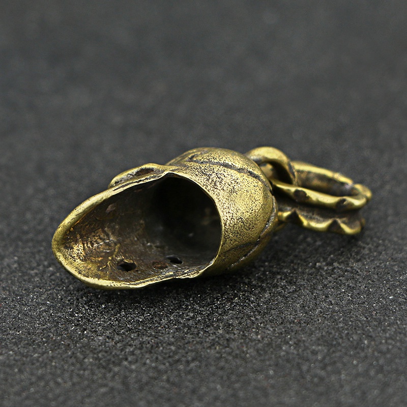 Mặt dây chuyền đồng thau kiểu đầu lâu thời trang