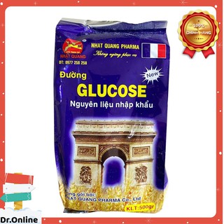 Đường thanh nhiệt Glucose gói 200g hoặc 500g, giảm mệt mỏi, thay đường kính