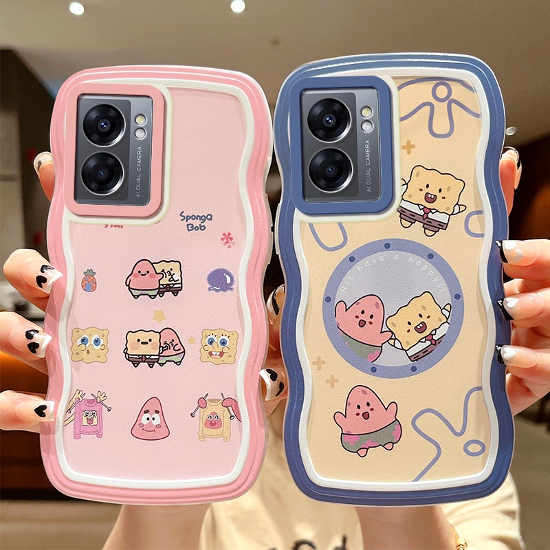 Ốp Điện Thoại Họa Tiết Hoạt Hình spongebob / Gấu / Thỏ Bunny Dễ Thương Chống Sốc Cho oppo a57 5fg oppoa57 Ftm20
