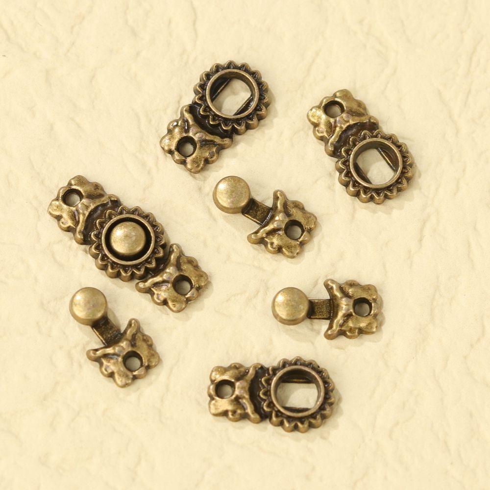 Bộ 4 Khóa Thắt Lưng Bằng Kim Loại Chất Lượng Cao Dành Cho Búp Bê