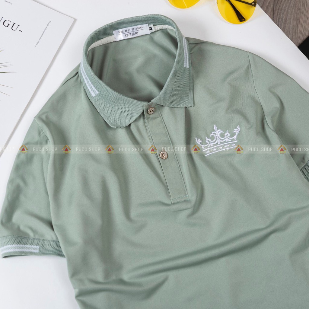 Áo polo nam FREESHIP áo thun có cổ thấm hút mồ hôi, áo cổ bẻ nam nhiều màu sắc 3 size M/L/XL PL01