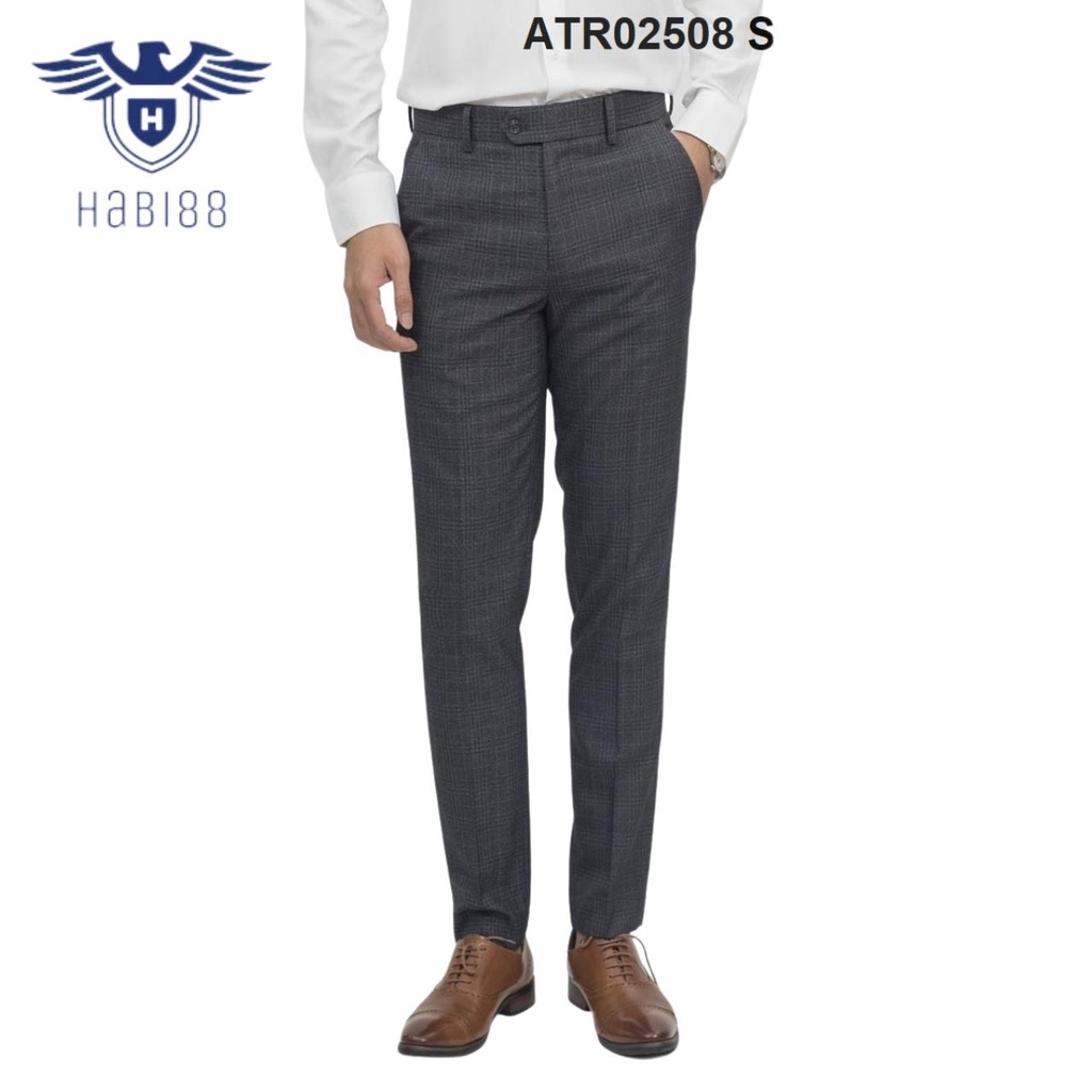 QUẦN ÂU NAM ARISTINO SLIM KẺ CARO SANG TRỌNG ATR02508