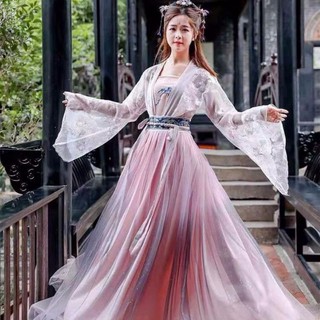 [ORDER ] Hán Phục Cổ Trang Hoa Thần Phú Thắt Eo