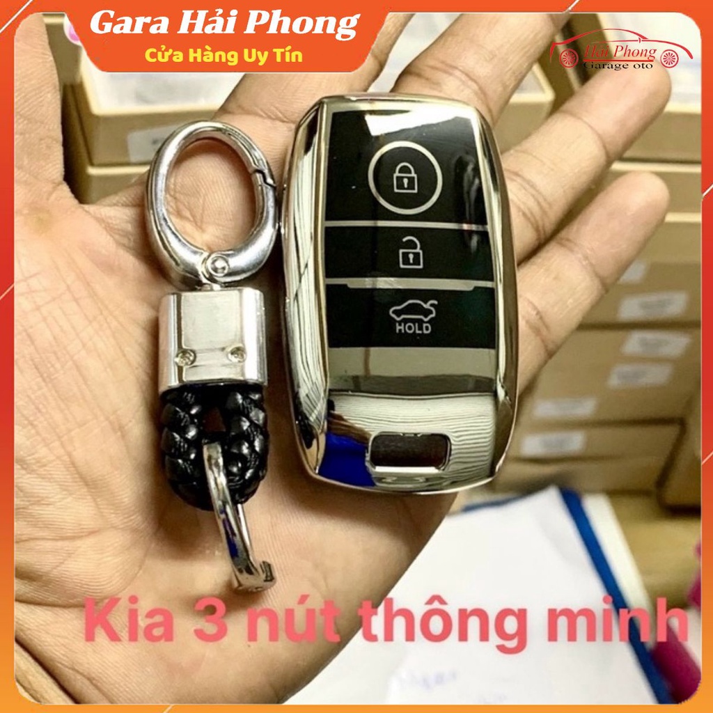 Bao chìa khóa Kia Morning, Cerato, K3, Rondo, Rio, Soluto, Seltos chìa thông minh