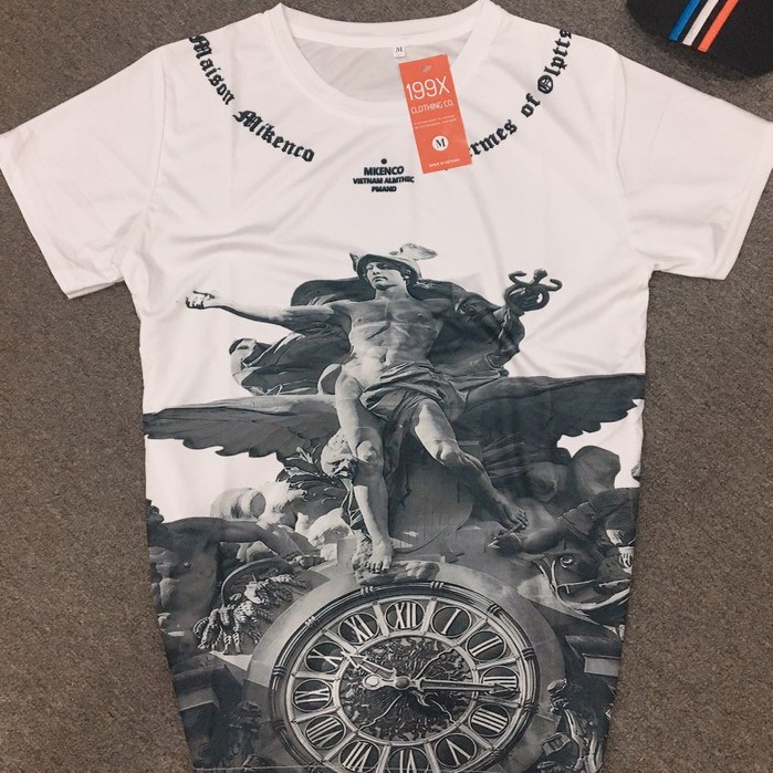 Áo Phông 3D, Áo Thun Nam Nữ In Hình Tượng Ai Cập Mikenko Chất Liệu Thun Co Giãn 4C - AC116 - Xuongmaytrungkien | BigBuy360 - bigbuy360.vn