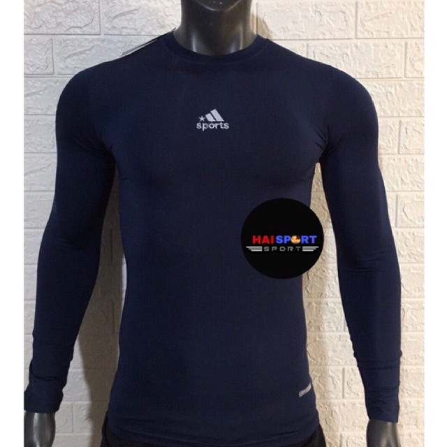 Áo giữ nhiệt thể thao body - Áo thun nam dài tay - Áo tập GYM body