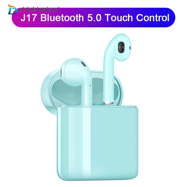 J17 TWS Wireless Bluetooth Earphones+Charging Box+Cable Set