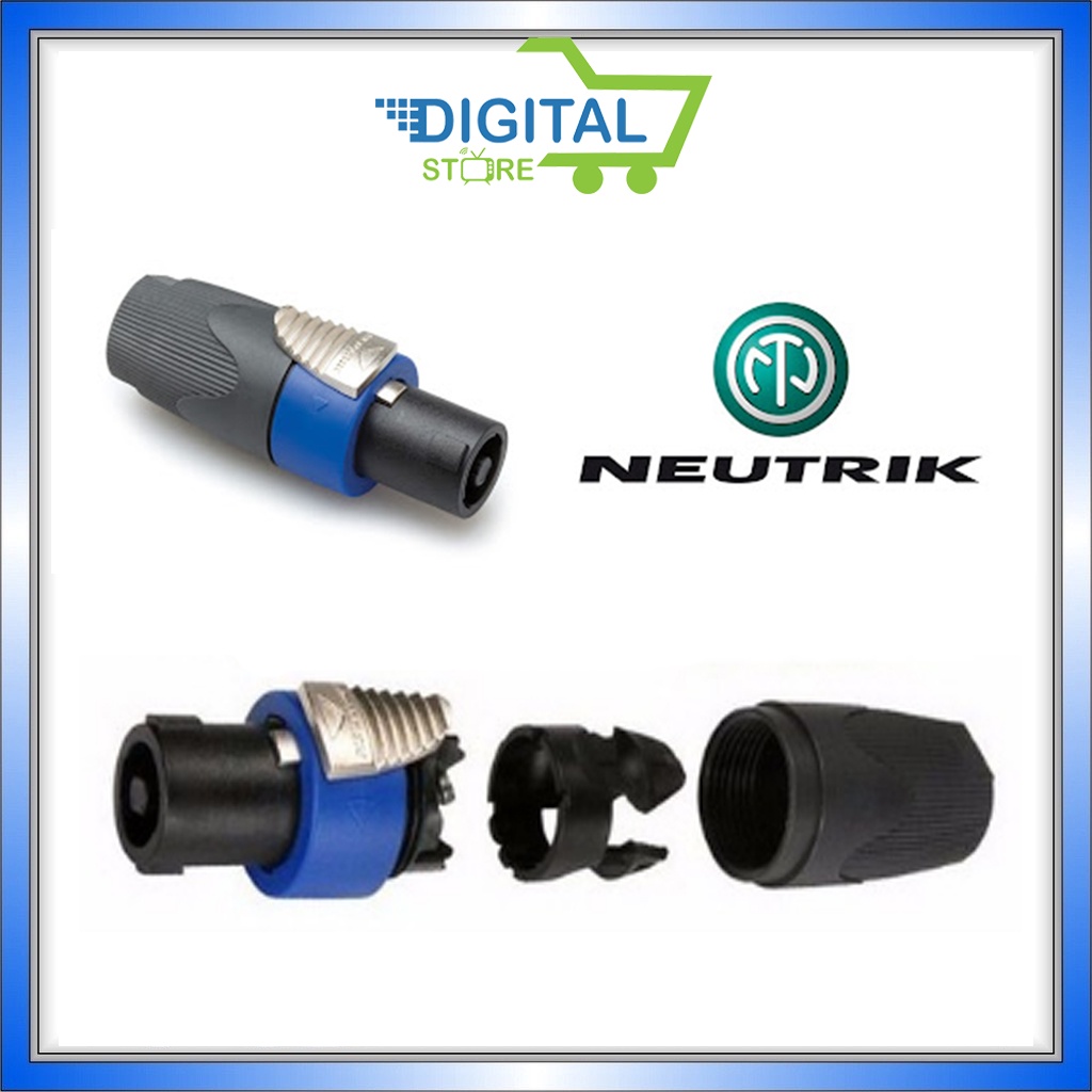 Giắc loa Neutrik, Jack speakon, rắc loa neutric, jack loa sân khấu NL4FX