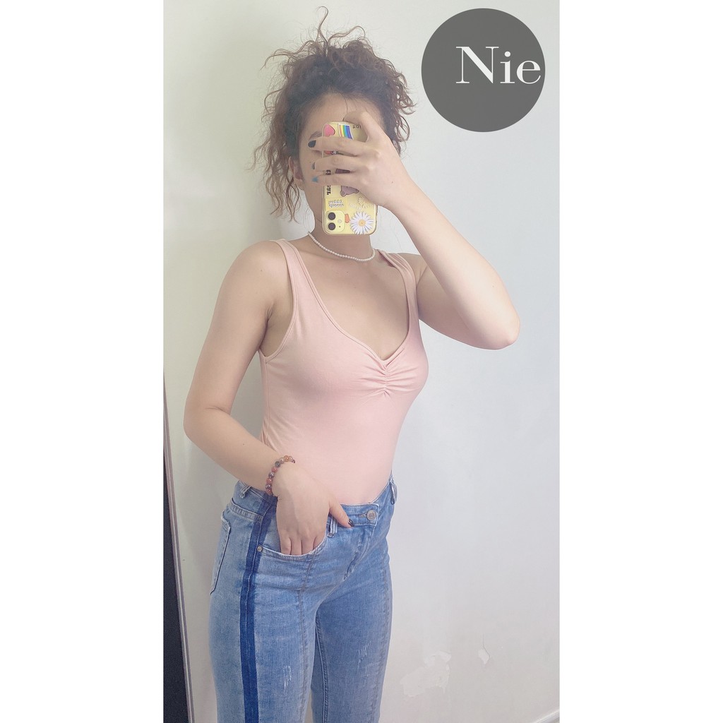 [XUẤT XỊN] Bodysuit sát nách rút ngực hợp thời trang👒 | BigBuy360 - bigbuy360.vn