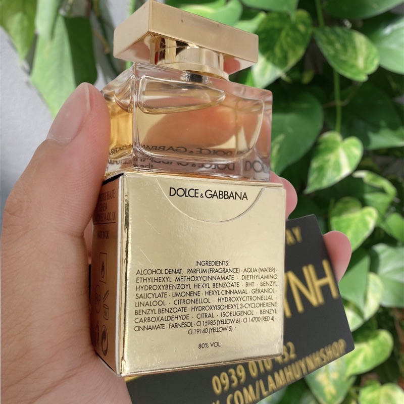 Nước hoa mini THE ONE EDP FOR WOMAN 5ml