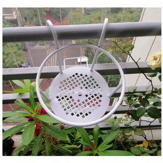Giỏ Sắt Treo Chậu Hoa Ban Công 22CM