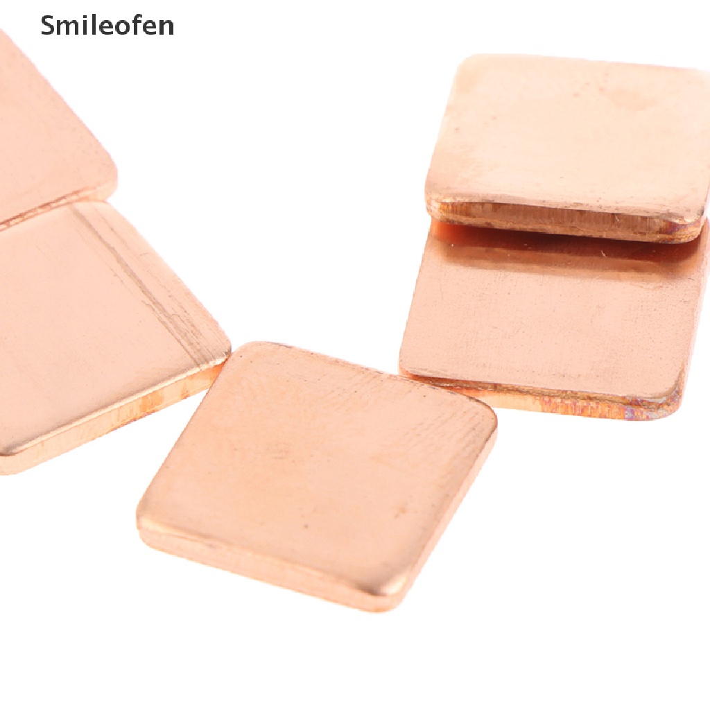 Bộ 10 Miếng Đệm Đồng 15x15mm Tản Nhiệt Chuyên Dụng