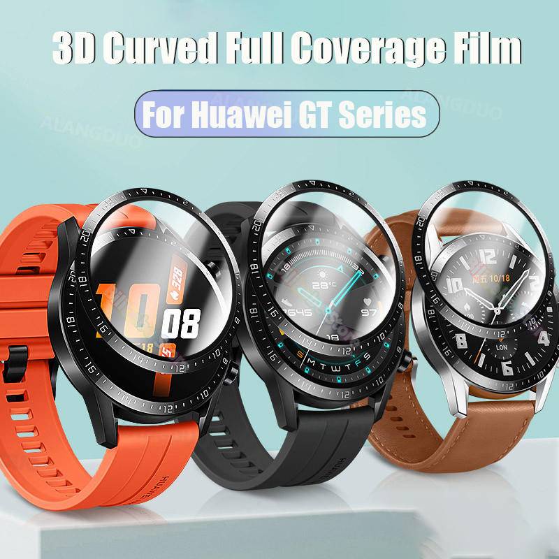 Kính Cường Lực 3D Viền Cong Chuyên Dụng Cho Huawei GT 3 2 Pro 42mm 46mm 43mm