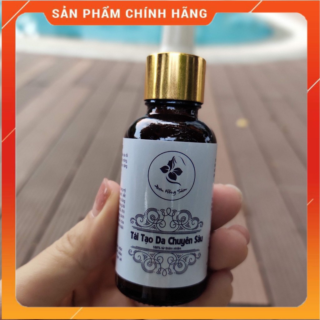 [HÀNG CHÍNH HÃNG - FREESHIP] 30 ML - CAM KẾT HIỆU QUẢ - TÁI TẠO DA ĐƠN HỒNG SÂM - SẠCH MỤN THÂM NÁM TÀN NHANG