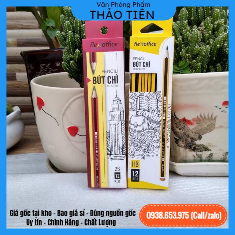 🔥kho sỉ vpp🔥 Bút chì gỗ 2B- FO-GP04 VÀ FO -GP 07 - VPP Thảo Tiên
