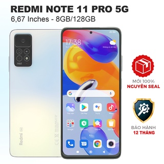 Điện thoại Xiaomi Redmi Note 11 Pro 5G (8GB/128GB) Chính hãng 100% Fullbox – Bảo Hành 1 Năm