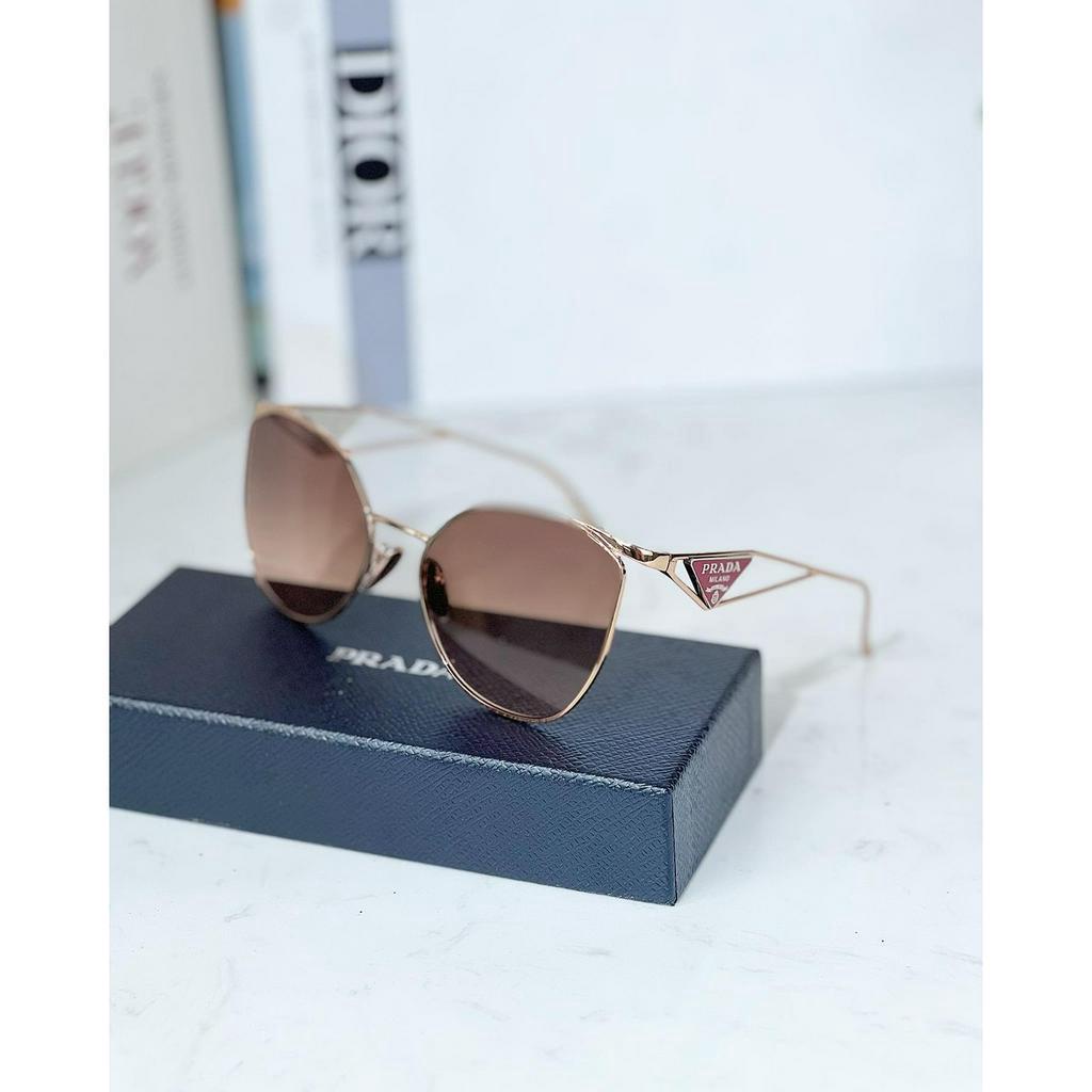 Kính mát chính hãng nữ Prada Neww collection  Ton màu hồng cam
