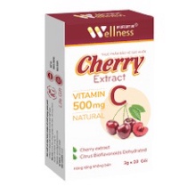 Vitamin C Cherry Extract hỗ trợ tăng cường sức khỏe, nâng cao sức đề kháng - Thực phẩm bảo vệ sức khỏe  1546
