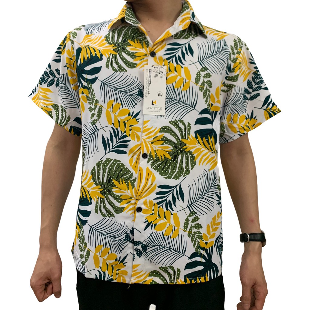 Áo sơ mi nam, áo sơ mi tay ngắn unisex nhiều màu chất mát chính hãng vnxk [Mã FAMAYMA2 giảm 10K đơn 50K] | BigBuy360 - bigbuy360.vn