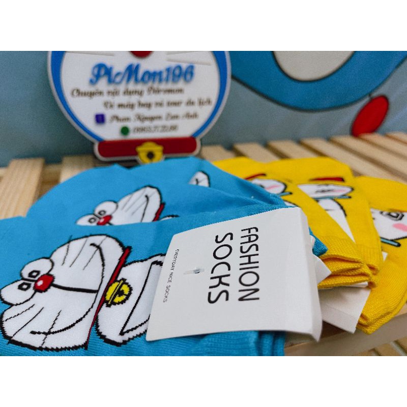 Vớ  ngắn nữ Đoraemon Dorami ngộ nghĩnh dễ thương phong cách Nhật Bản